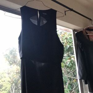 Never worn: Tildon size small, long black dress